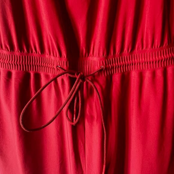 Athleta Savannah Currant Red Jumpsuit Size 6 - Picture 5 of 11